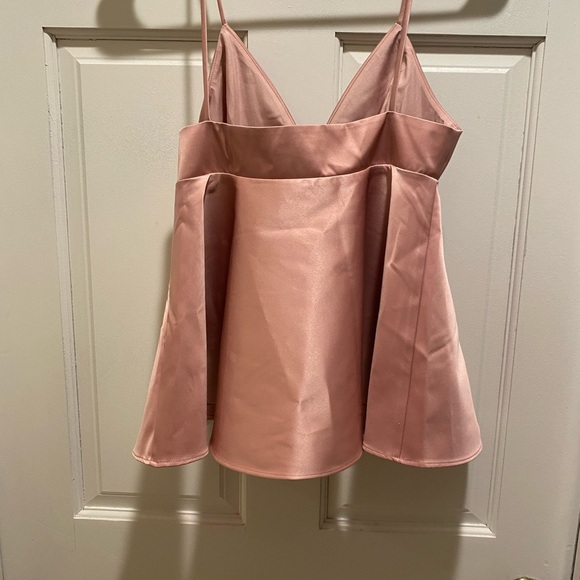 H&M Pink Satin top - Picture 2 of 3